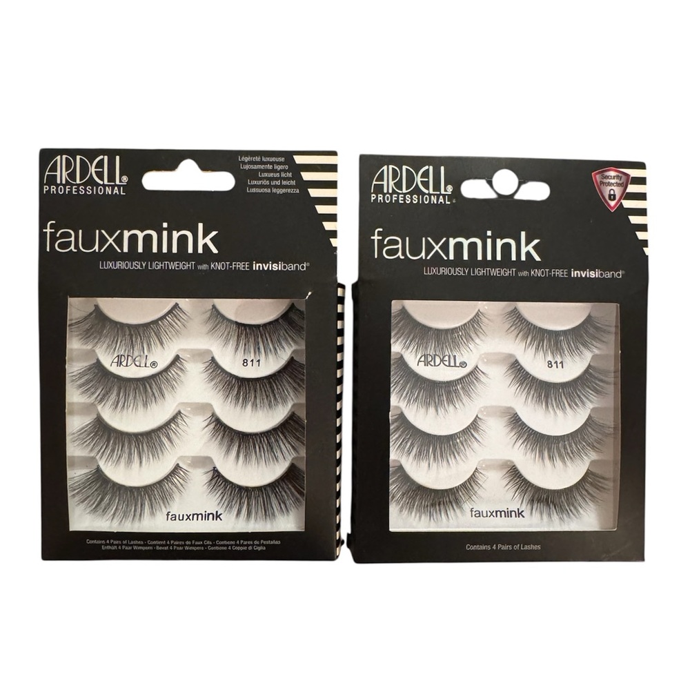 Ardell Faux Mink Lashes with Invisiband Bundle
